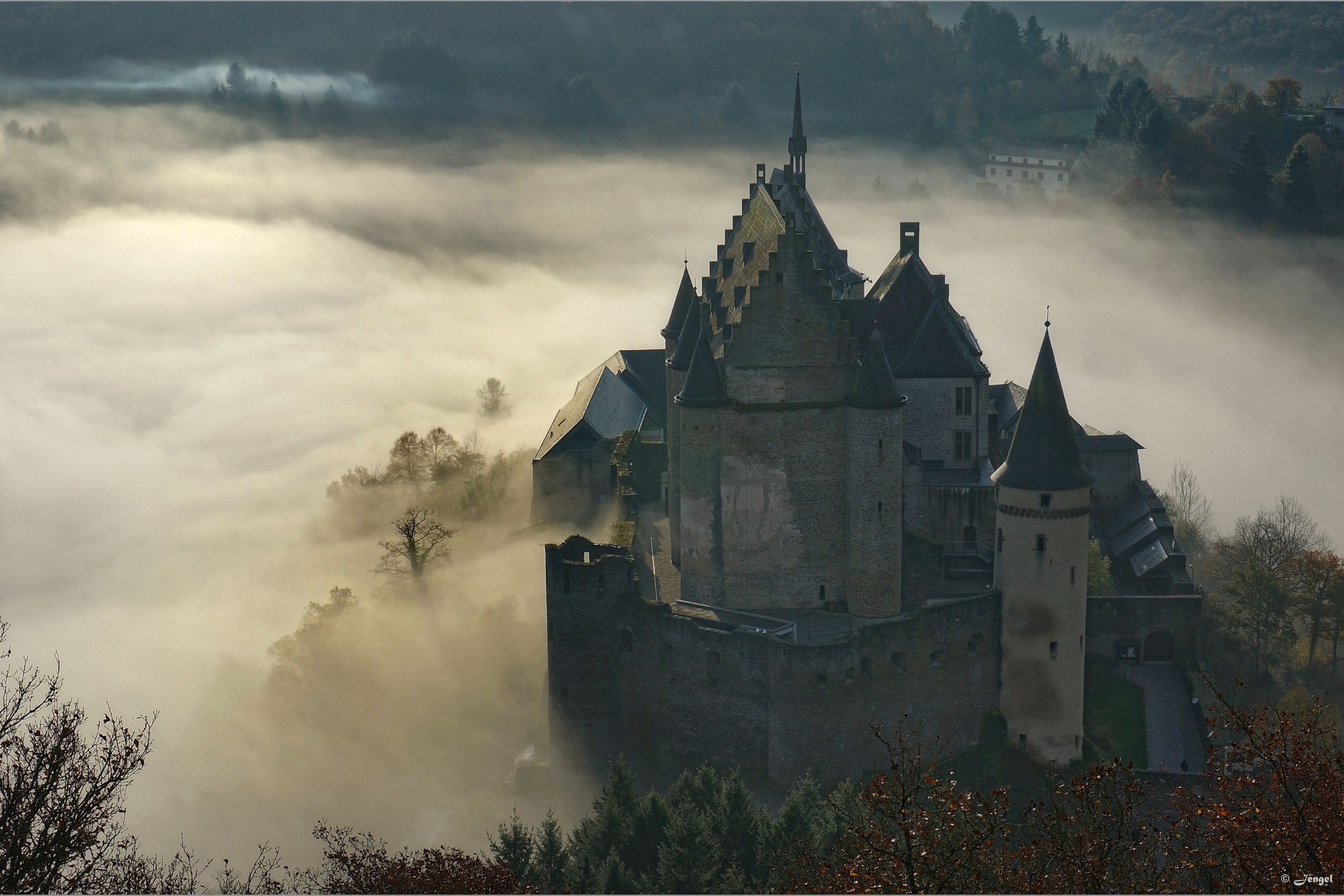 Château de Vianden en automne