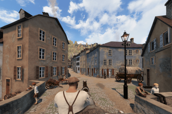 Virtual Reality Tour Sightseeing Luxembourg Petrusse Express