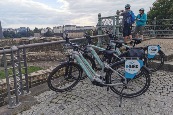 visite guidée en e-bike de la ville de luxembourg